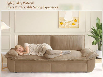Queen Pull Out Bed, 3 In 1 Convertible Sleeper Sofa