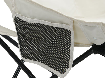 2 Pieces Outdoor Camping Chairs Folding / Portable, Comfortable Seating, Durable Steel Fram