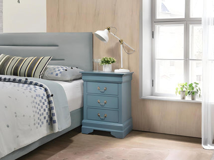 Louis Phillipe - Nightstand - Wood