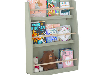 3 Tier Book Shelf, Compact Storage For Bedrooms