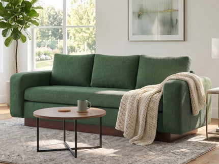 Modern 3 Seater Sofa, Living Room Couch