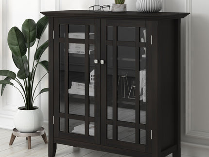 Bedford - Medium Storage Cabinet - Hickory Brown