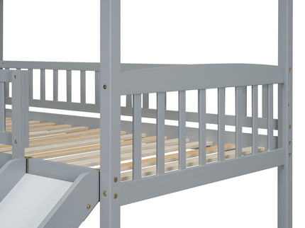 House Bunk Bed With Slide