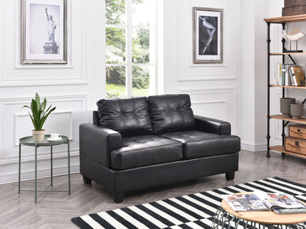 Stylish Transitional Loveseat For Two