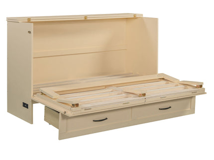Murphy Bed With Large Drawers