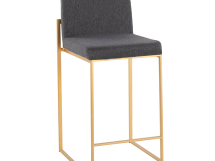 Fuji - Contemporary High Back Stylish Counter Stool
