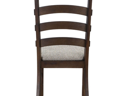 Pascaline - Rustic Side Chair (Set of 2) - Gray / Brown