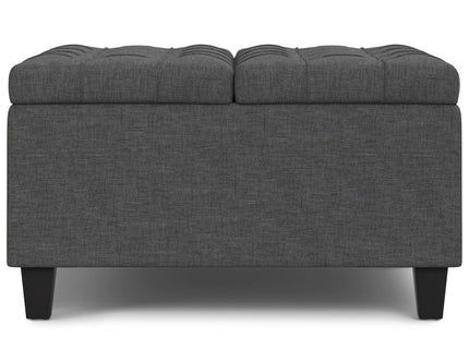 Harrison - Upholstered Coffee Table Storage Ottoman