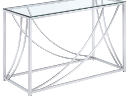 Kempton - Console Table - Chrome