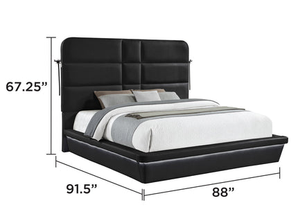 Futura - Upholstered Bed With Tall Headboard