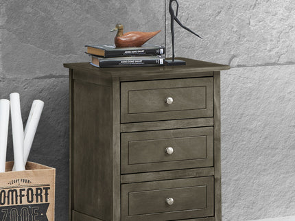Dove Tailed Drawers 3 Drawer Nightstand