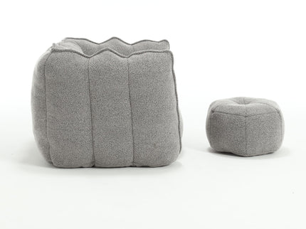 Soft Bean Bag Chair With High Resilient Foam