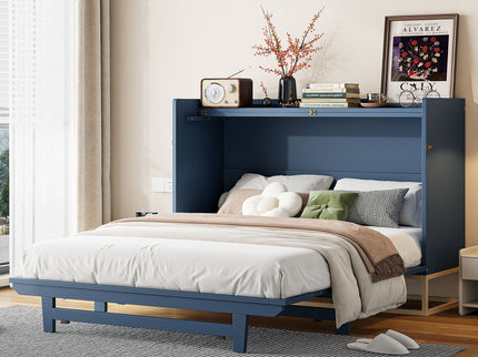Murphy Bed With Iron Legs, Modern Design