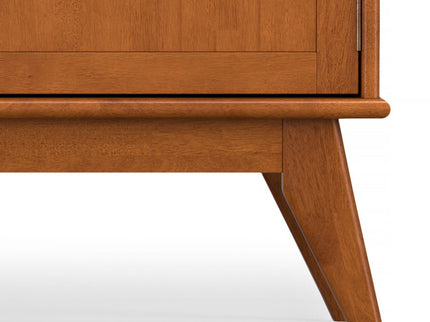 Draper - Handcrafted Mid Century Low TV Media Stand