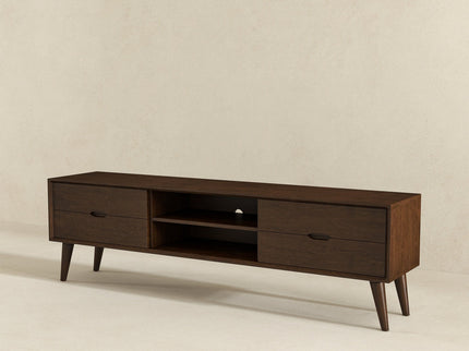 Adrian - TV Stand - Walnut Brown