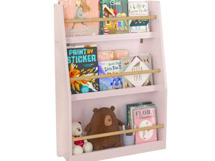3 Tier Book Shelf, Compact Storage For Bedrooms