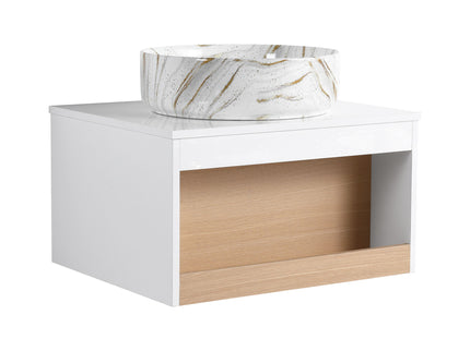 Floating Bathroom Vanity With Vessel Sink