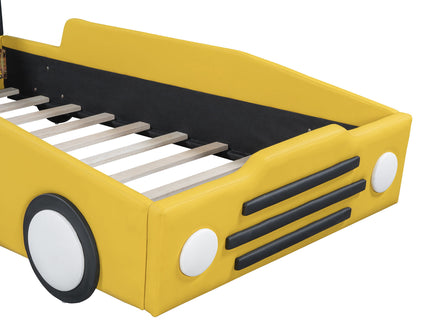 High Quality Race Car Shaped Platform Bed & Wheels