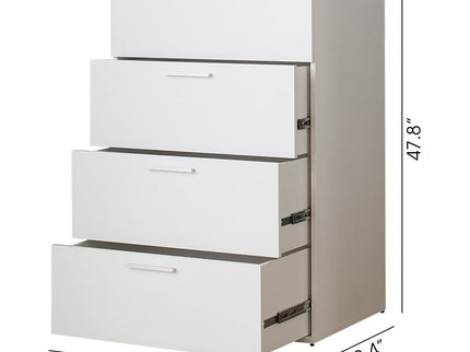 Oliver - Farmhouse Jumbo Chest With 4 Drawer Storage