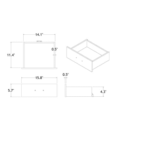 Charlston - Nightstand With LED