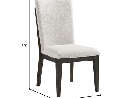 Soft Upholstered Dining Chairs (Set of 2) - Brown