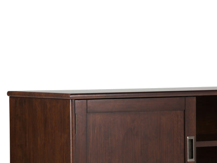 Draper - Handcrafted Mid Century Low TV Media Stand