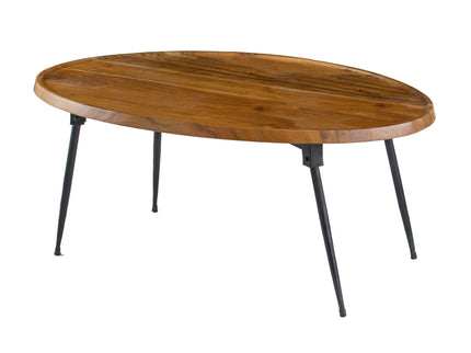 Oval Coffee Table - Brown
