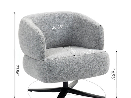 Cuddle Style Leisure Swivel Sofa Chair