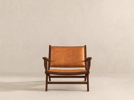 Daniel - Arm Chair - Brown / Tan