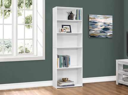 Bookshelf, Bookcase, 6 Tier, For Office, Transitional