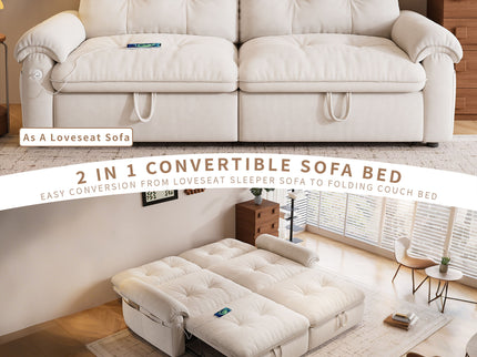 Convertible Cloud Like Sofa Bed