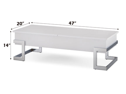Calmam - High Gloss Coffee Table With Lift Top