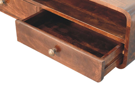Floating Open Console - Walnut