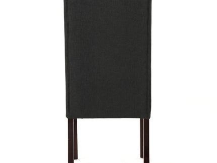 Sophisticated Tufted Dining Chair With High Back Design