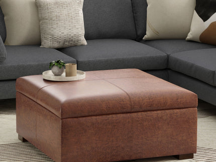 Gabbie - Coffee Table Upholstered Storage Ottoman