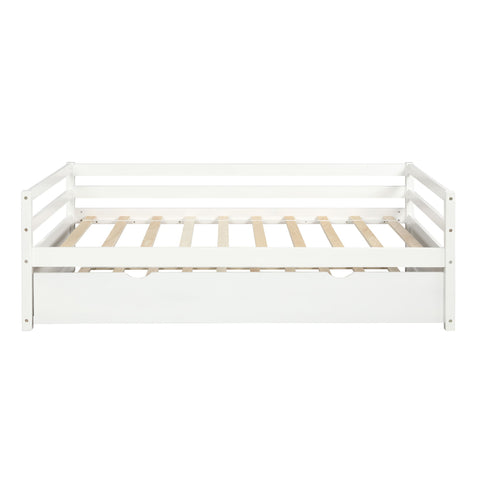 Twin Daybed With Trundle Frame Set