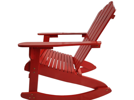 Reclining Outdoor Rocking Adirondack Chair
