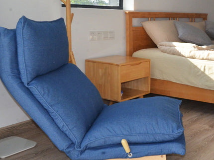 Single Lazy Sofa Chair Leisure Foldable Reclining Chair