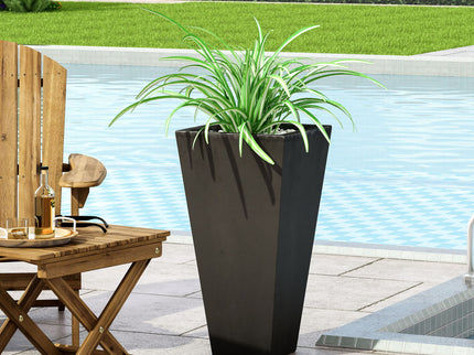 Outdoor Modern Cast Stone Planter