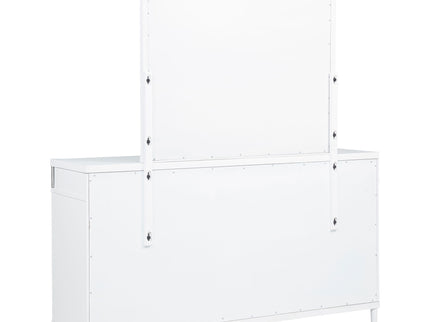 Robinson - 8 Drawer Dresser With Mirror - White