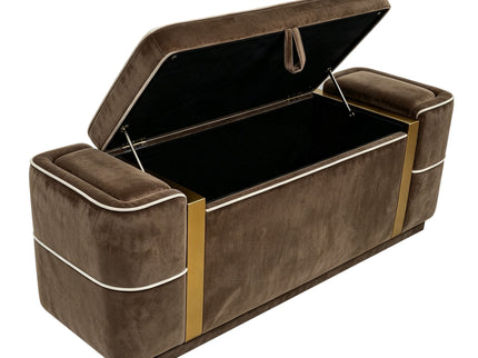 Storage Bench Upholstered Ottoman Bed End Bench With Lift Top Storage