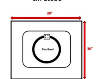 Compact Design Outdoor Fire Pit