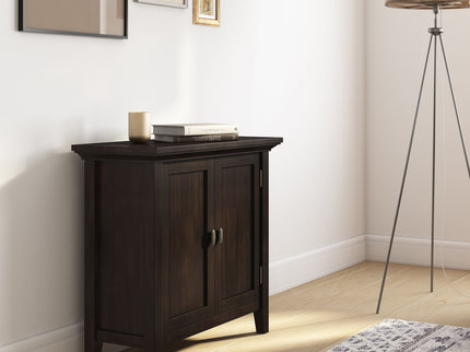 Redmond - Low Storage Cabinet - Brunette Brown