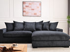 Black / L-Shaped (Right)