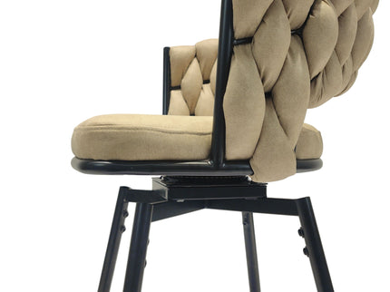 Bar Stool 360 Swivel With Back Footrest