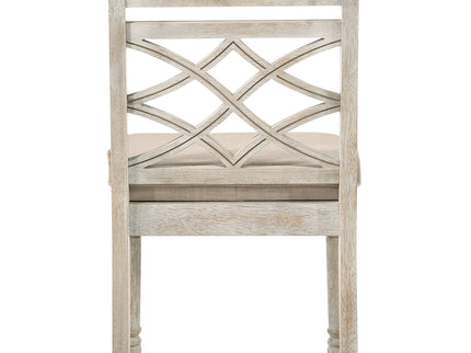 Havanna - Wide Chair With Cushion (Set of 2) - Off White