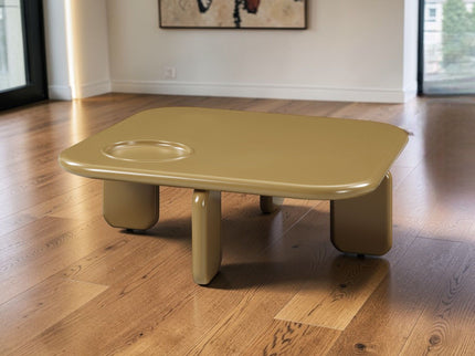 Joane - Coffee Table - Yellow Brown