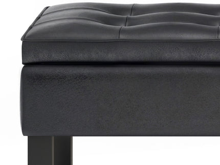 Cosmopolitan - Storage Ottoman Bench With Open Bottom