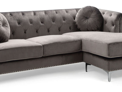 Soft y Micro Suede Sofa Chaise