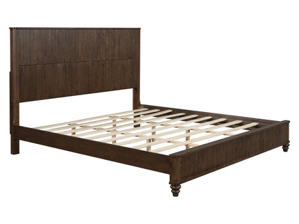 Platform Bed Frame & Tall Headboard